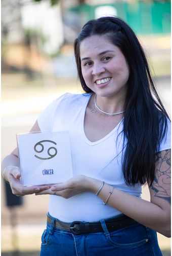 Quadro Acrilico Cancer Mimo Galeria